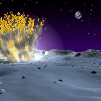 Explosão de Meteorito na Lua apanhada em Video