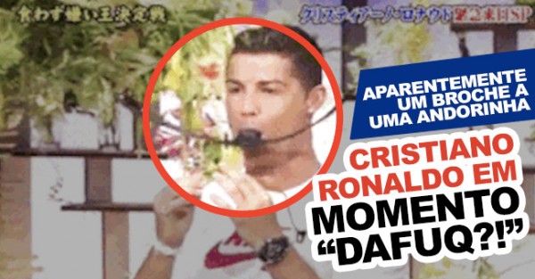 Cristiano Ronaldo Faz Anúncio BIZARRO no Japão