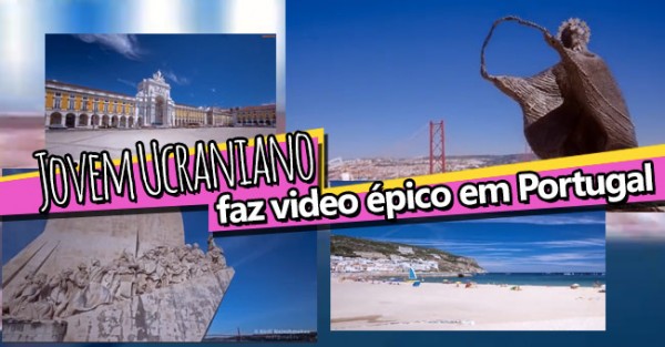 Jovem Ucraniano Filma Video Viral em Portugal