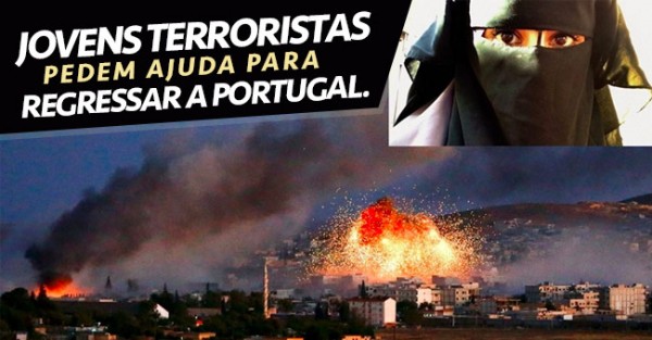 Jovens Terroristas Querem Ajuda para Voltar Para Portugal