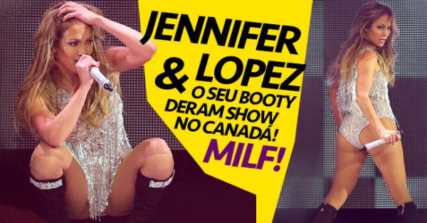 Jennifer Lopez: MILF abana o Booty no Canadá