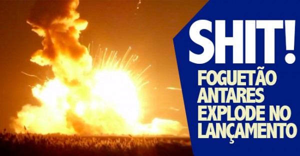 Foguetão ANTARES Explode no Lançamento (Video NASA)