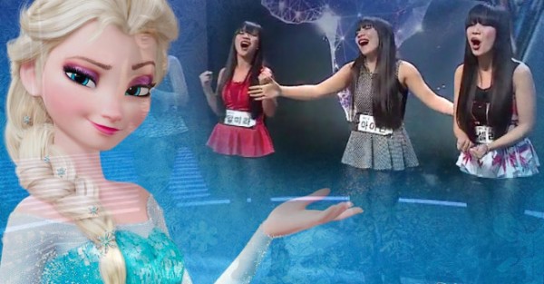 4 irmãs das Filipinas cantam Tema de Frozen
