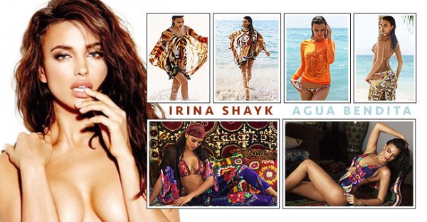 Irina Shayk em Bikini para a Agua Bendita