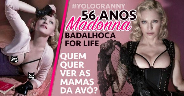 Madonna Continua a Mostrar as Mamas.. aos 56 Anos