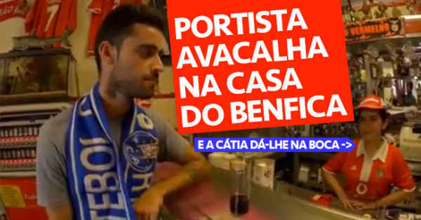 Portista Avacalha na Casa do Benfica