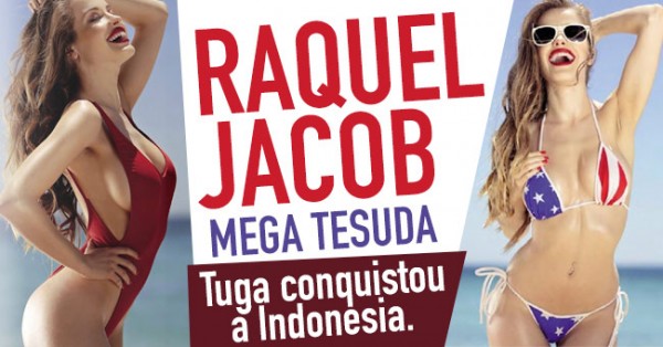 RAQUEL JACOB Fabulosamente Gostosa na FHM Indonesia