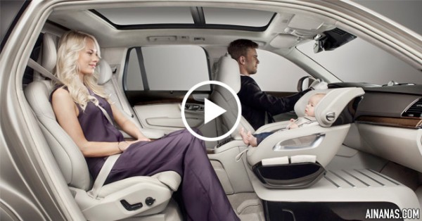 Volvo Quer Revolucionar o Transporte de Bebés no Carro