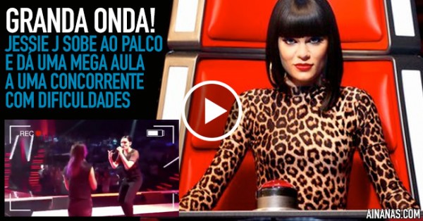 FENOMENAL: Jessie J dá Lição Grátis no The Voice