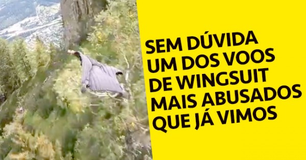 SURREAL: Voo de Wingsuit Completamente LOUCO