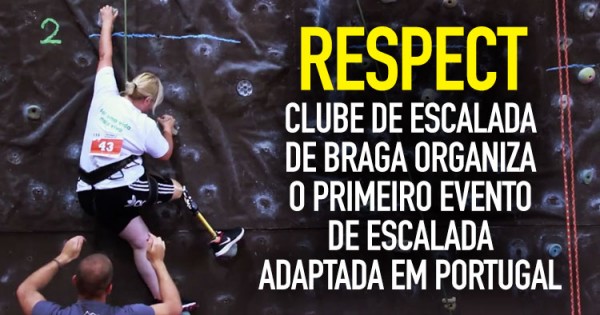 Clube de Escalada de Braga: Escalada Adaptada em Portugal