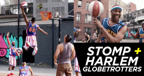 STOMP e Harlem Globetrotters Fazem Video Épico de BasketMúsica