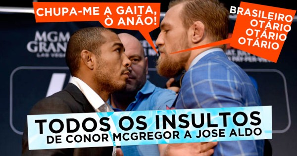 Todos os Insultos de Conor McGregor a Jose Aldo