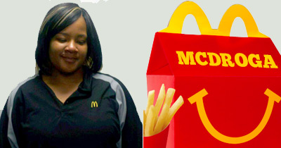 Funcionária do McDonalds vendia heroína no Happy Meal