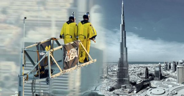 Burj Khalifa Pinnacle BASE Jump (4K)