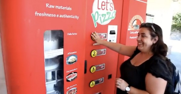 Máquina de Venda Automática faz PIZZA no Momento!!