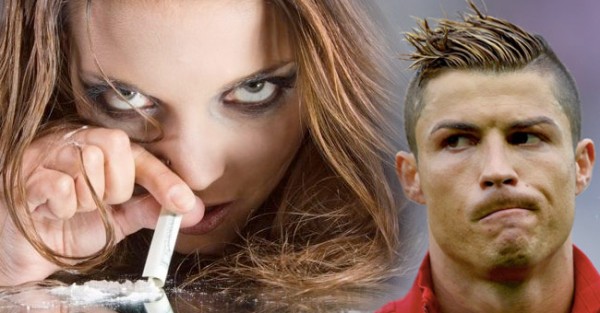 Cristiano Ronaldo Usado como Marca para Cocaína