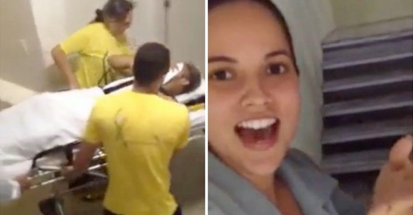 Funcionária Filma Neymar no Hospital