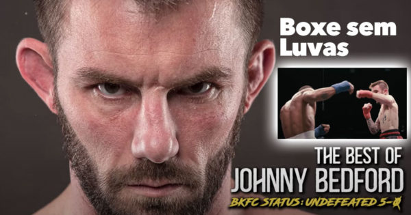 JOHNNY BEDFORD é Campeão Mundial Peso-leve em BOXE SEM LUVAS