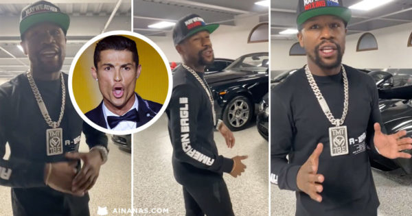 FLOYD MAYWEATHER faz vídeo a “meter nojo” aos haters na sua garagem