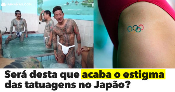 É desta que acaba o ESTIGMA das tatuagens no Japão?