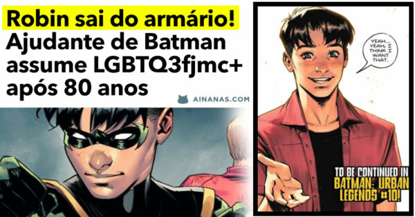 BATMAN: Robin finalmente “saiu do armário”