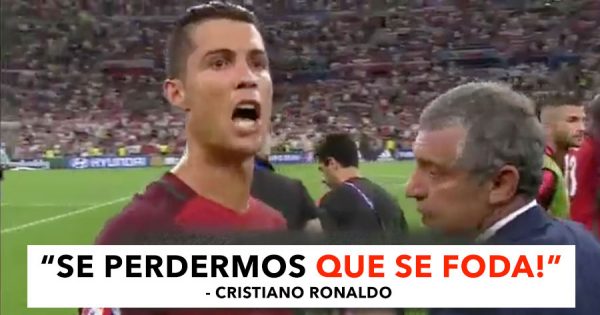 “Se perdermos que se foda”, Cristiano Ronaldo