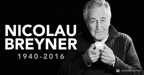 RIP NICO: Morreu o ator Nicolau Breyner