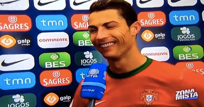 Ronaldo: ÉS O MELHOR DO MUNDO CARALHO!