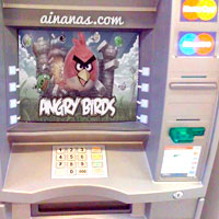 Hackers Russos Instalam Angry Birds no Multibanco