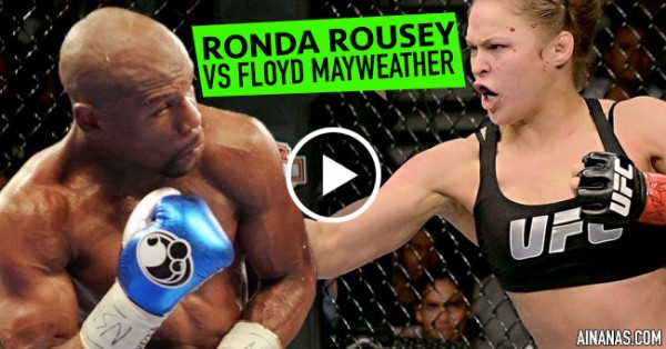 Ronda Rousey Manda FLAMES a Floyd Mayeather