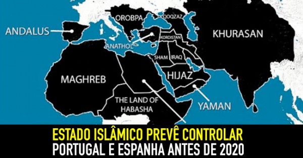 Estado Islâmico Prevê Controlar Portugal e Espanha nos Próximos 5 Anos