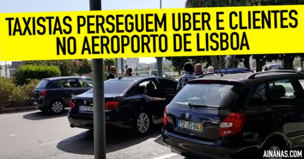Vê o que Acontece Quando Chamas um UBER no Aeroporto de Lisboa