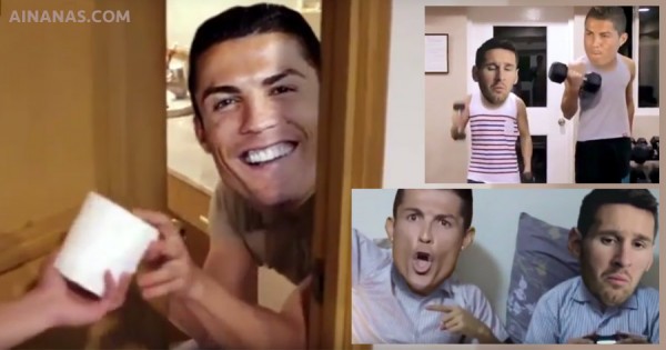 Ronaldo e Messi BFFs – Amigos para Sempre!