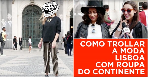 Pessoal da Moda Lisboa Enganado com Roupa do Continente