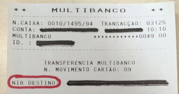 NIB Desaparece e é Substituido pelo IBAN