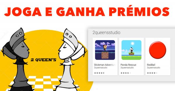 JOGA E GANHA PRÉMIOS com o 2 Queen’s Games