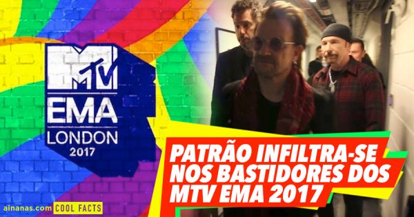 PATRÃO infiltra-se nos Bastidores dos Prémios da MTV