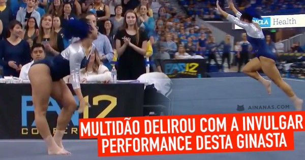 Ginasta deixa a Multidão LOUCA com a sua Performance Invulgar