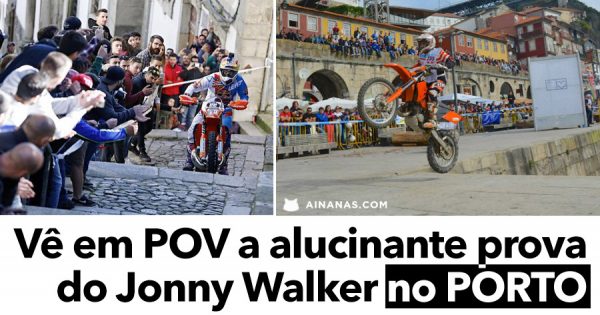 JONNY WALKER: Mestre do Enduro dá Show no PORTO