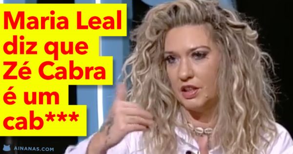 MARIA LEAL revela porque acha o pior de ZÉ CABRA