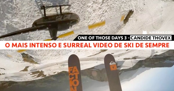 O MAIS IMPRESSIONANTE Video de Ski Alguma Vez Feito