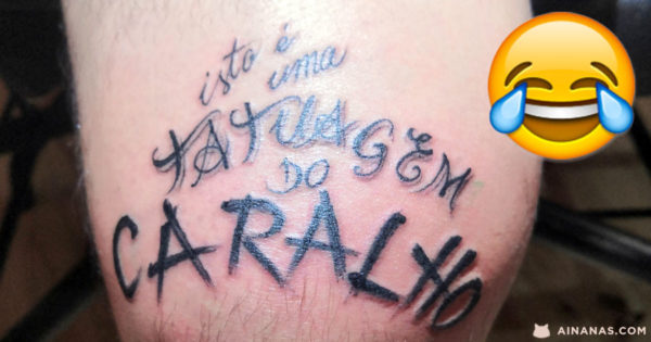 Esta tatuagem ACONTECEU MESMO .. e é do C@ralho ?