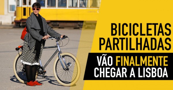 Lisboa vai ter Rede de 1200 Bicicletas Partilhadas