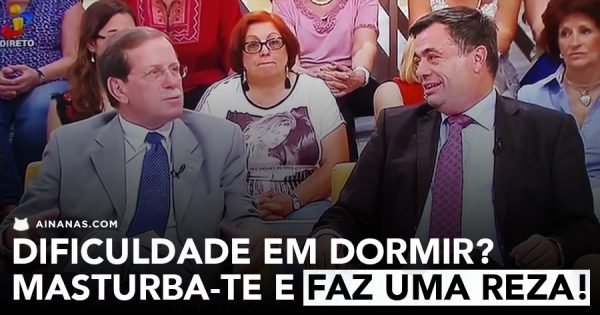 Dificuldade em Dormir? Masturba-te e faz uma reza!