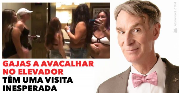 Malucas a Avacalhar no Elevador Têm VISITA INESPERADA