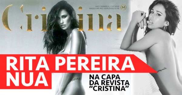 Rita Pereira Nua na Capa da Revista “Cristina”