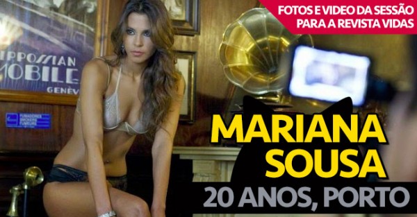 Mariana Sousa (20 Anos, Porto) na Revista Vidas