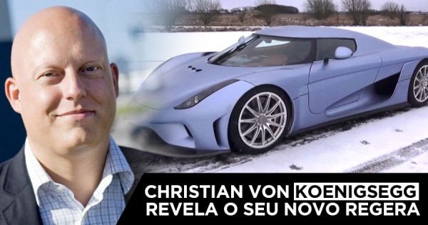 NOVO Koenigsegg Regera Apresentado pelo Próprio Christian von Koenigsegg