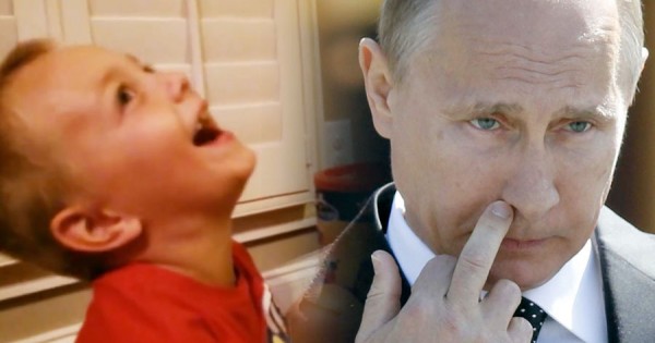 Puto não Consegue Parar de Rir de Vladimir Putin